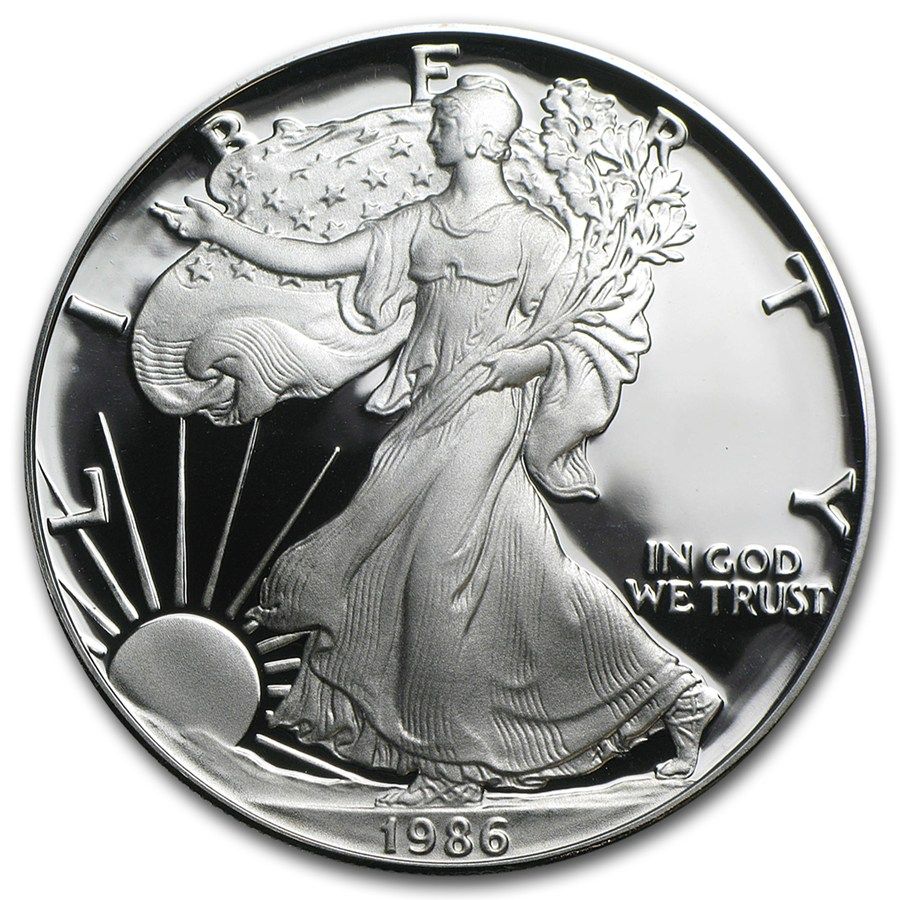 1986 American Silver Proof Eagle 1oz coin - The Patriotic Mint