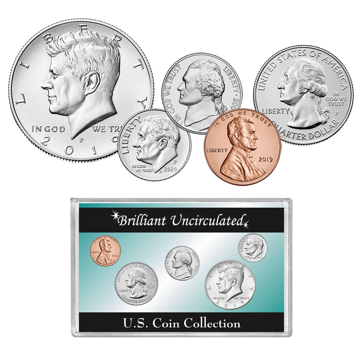 その他 BRILLIANT UNCIRCULATED COIN COLLECTION Brilliant Uncirculated US Coins - The Patriotic Mint