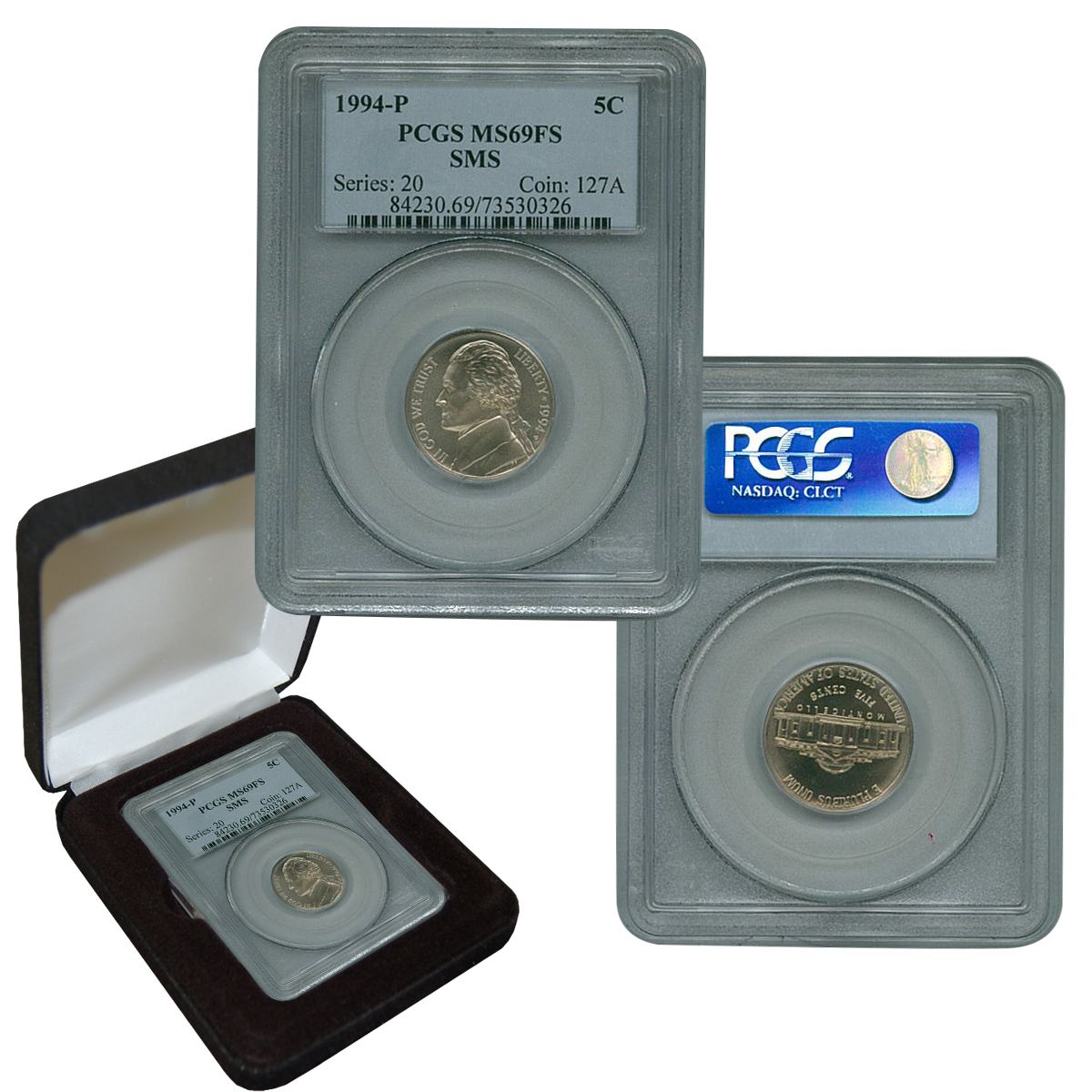 1994 P SMS Jefferson Nickel MS 69 FS PCGS