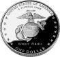 2005 Marine Corps 230th anniversary silver dollar