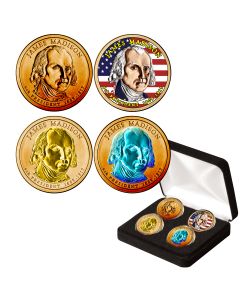 Presidential Dollar Enhanced Type Set-James Madison