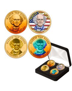 Presidential Dollar Enhanced Type Set-Martin Van Buren