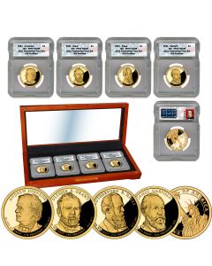 The Presidential Dollar Proof Set ICG PR70-2011