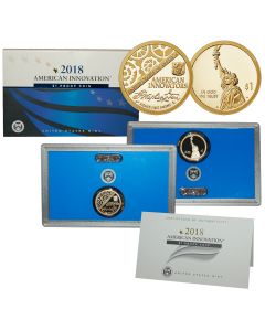 2018-S American Innovation $1 Proof Coin (OGP/COA)