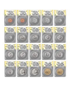 2026 US Mint Uncirculated Coin Set MS68 - Advance Release (20 coin set)