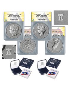 2026 Morgan and Peace Reverse Proof Privy  2 Coin Set RP70 - Advance Release
