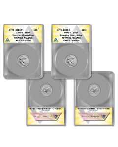  2026 P & D Semiquincentennial Emerging Liberty Dime MS68 - Advance Release