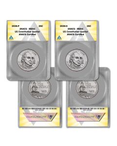 2026 P & D U.S. Constitution Semiquincentennial Quarter - MS66