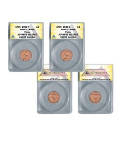 1776 - 2026 P & D Lincoln Shield Cent 1C MS68 RD - Advance Release
