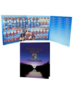 Presidential Dollar Coin Folder Album-Single