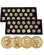 Complete Uncirculated Presidential Dollar Collection (2007-2020)