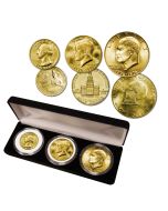 1976 BiCentennial 24k Gold Layerd Collection