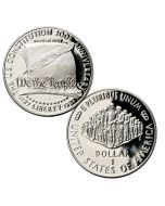 1987 $1 Constitution Proof Silver Dollar