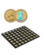 National Park Quarter Gold Hologram Complete set (2010-2021) - America the Beautiful