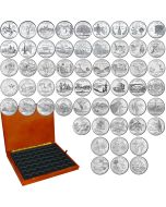 Uncirculated State Quarters, Complete Set of 56