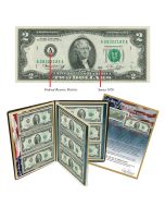 Two Dollar Bill 1976 Bicentennial Complete District set - All 12 Federal Reserve Districts  