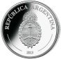2014 Argentina 5 Pesos World Cup Proof