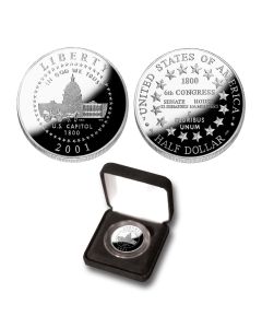 2001-P Capitol Visitor Center Half Dollar Proof Commemorative Coin