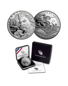 2016 Mark Twain Silver Commemorative Proof Dollar