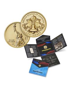 2019 $1 American Innovation Reverse Proof Coin - New Jersey