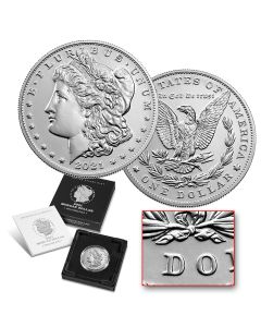 2021-P Morgan Silver Dollars (OGP/COA)