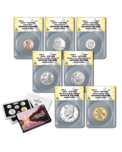 2021-S US Silver Proof Set PR70 Advanced Releases 