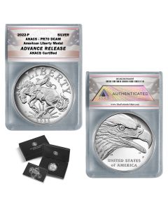 2022-P American Liberty Silver Medal PR70 Advanced Release