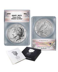 2023-P Peace Silver Dollar MS70