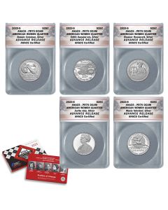 2023 S American Women Silver Proof Quarter Set PR70 Advanced Release