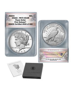 2023-S Peace Silver Proof Dollar PR70