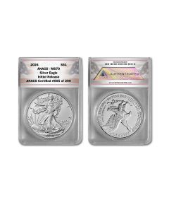 2024 American Silver Eagle MS70 - Initial Release
