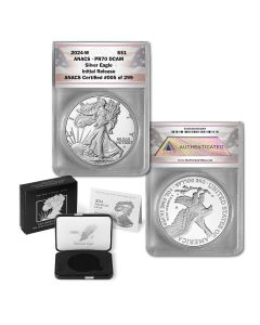 2024 American Silver Eagle Proof Coin PR70 - Initial Release