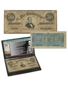 $50 Confederate Note 