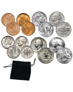 Coin Collecting Starter Kit - Includes Classic Coins for your coin collection