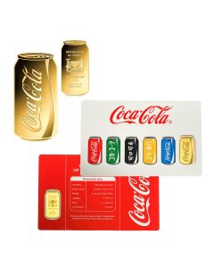 Coca Cola Can Gold Coin - 1/1000 Ounce (Chad)