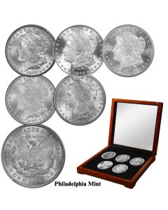 Philadelphia Mint Morgan Dollars -The First 5 (1878-1882) 