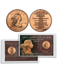 First Ladies Medal Collection - Thomas Jefferson's Liberty