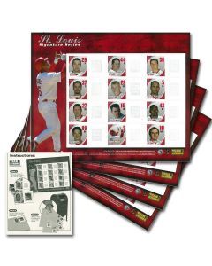 St. Louis Cardinals Postage Stamp Sheets