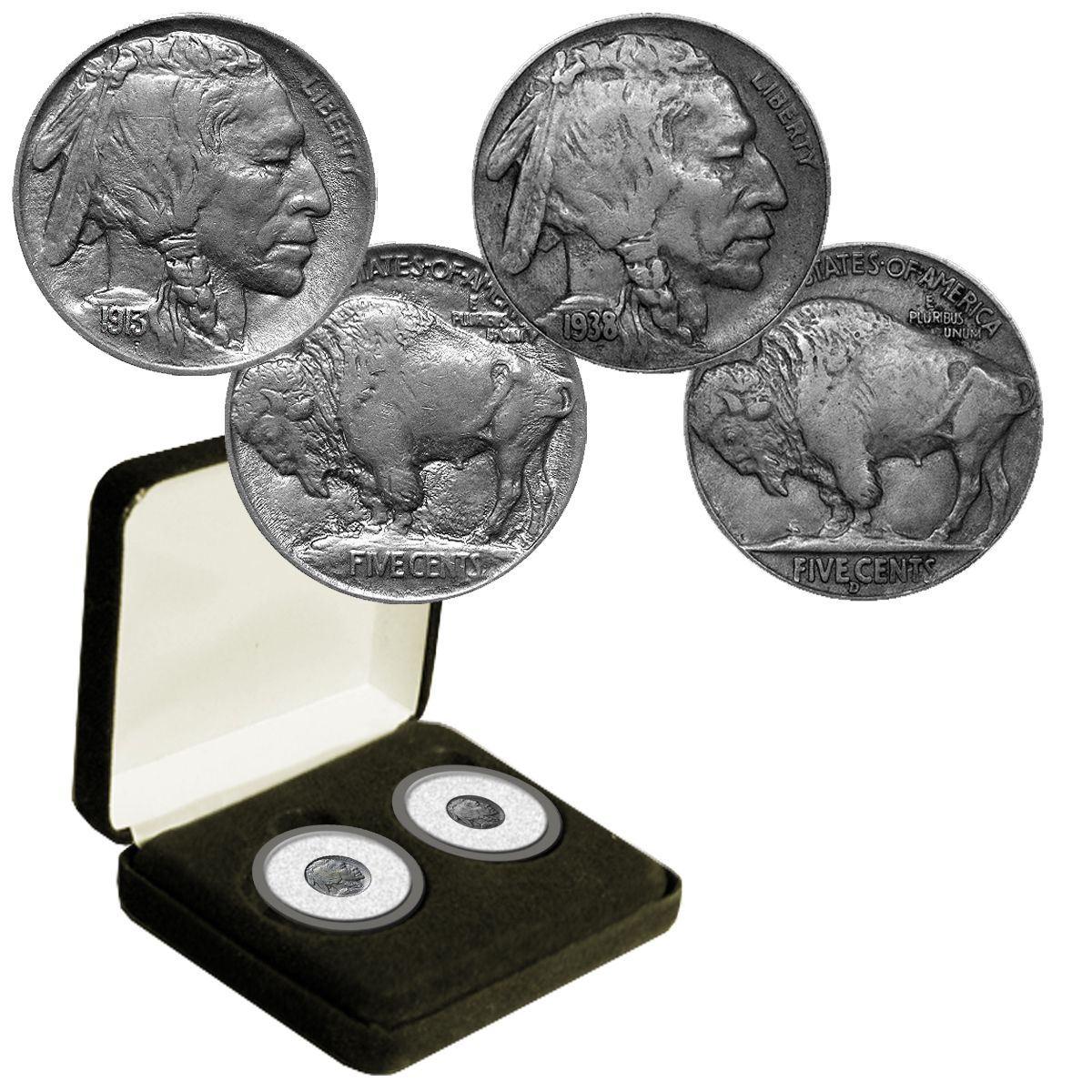 First and Last Buffalo Nickels - The Patriotic Mint