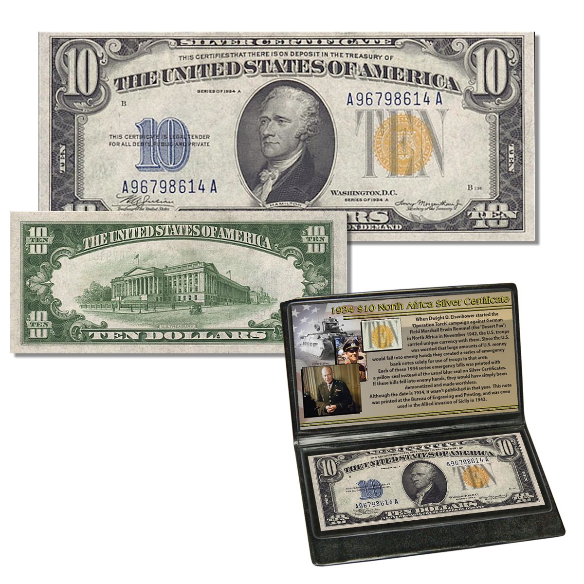 Details about   FR-2307 1934 A Series North Africa WWII $5 Silver Certificate *PMG 58 EPQ CH AU* 