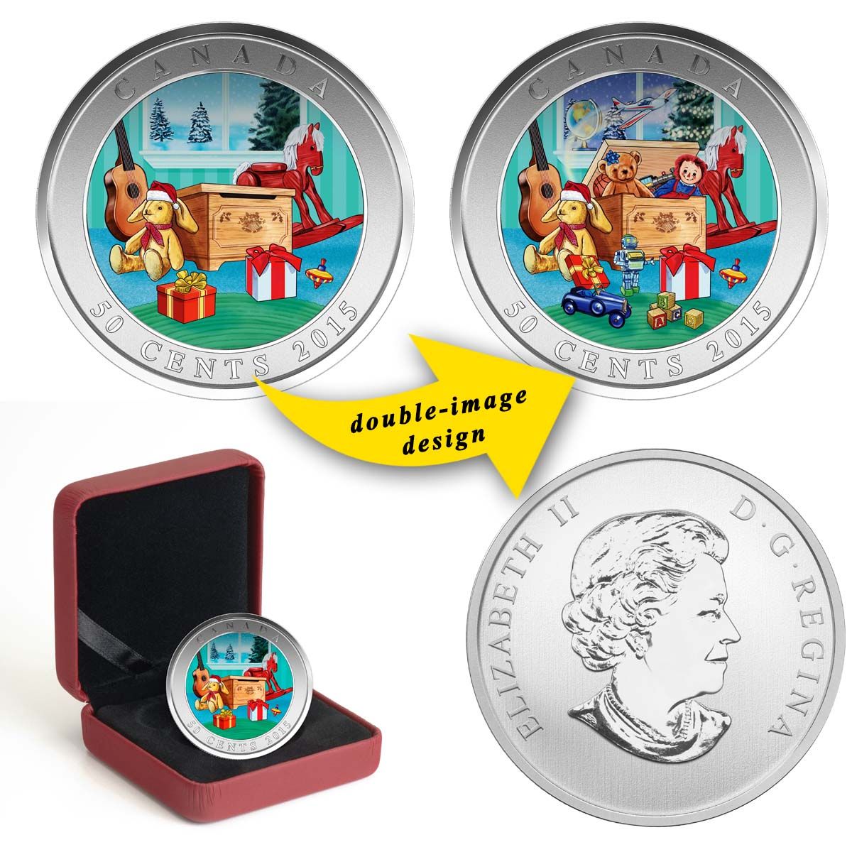 2015 Canada Holiday Gift Set of Coins
