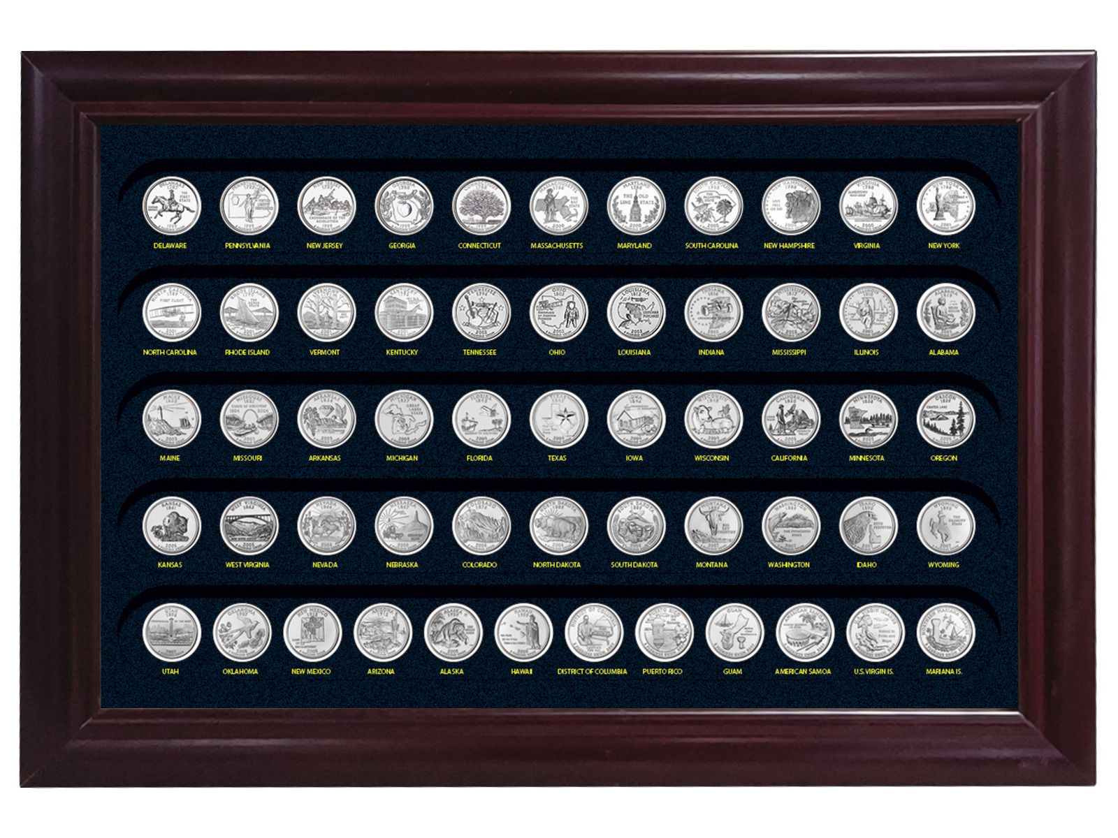 Uncirculated State Quarters Complete Set The Patriotic Mint uncirculated-state-quarters-complete-set-the-patriotic-mint