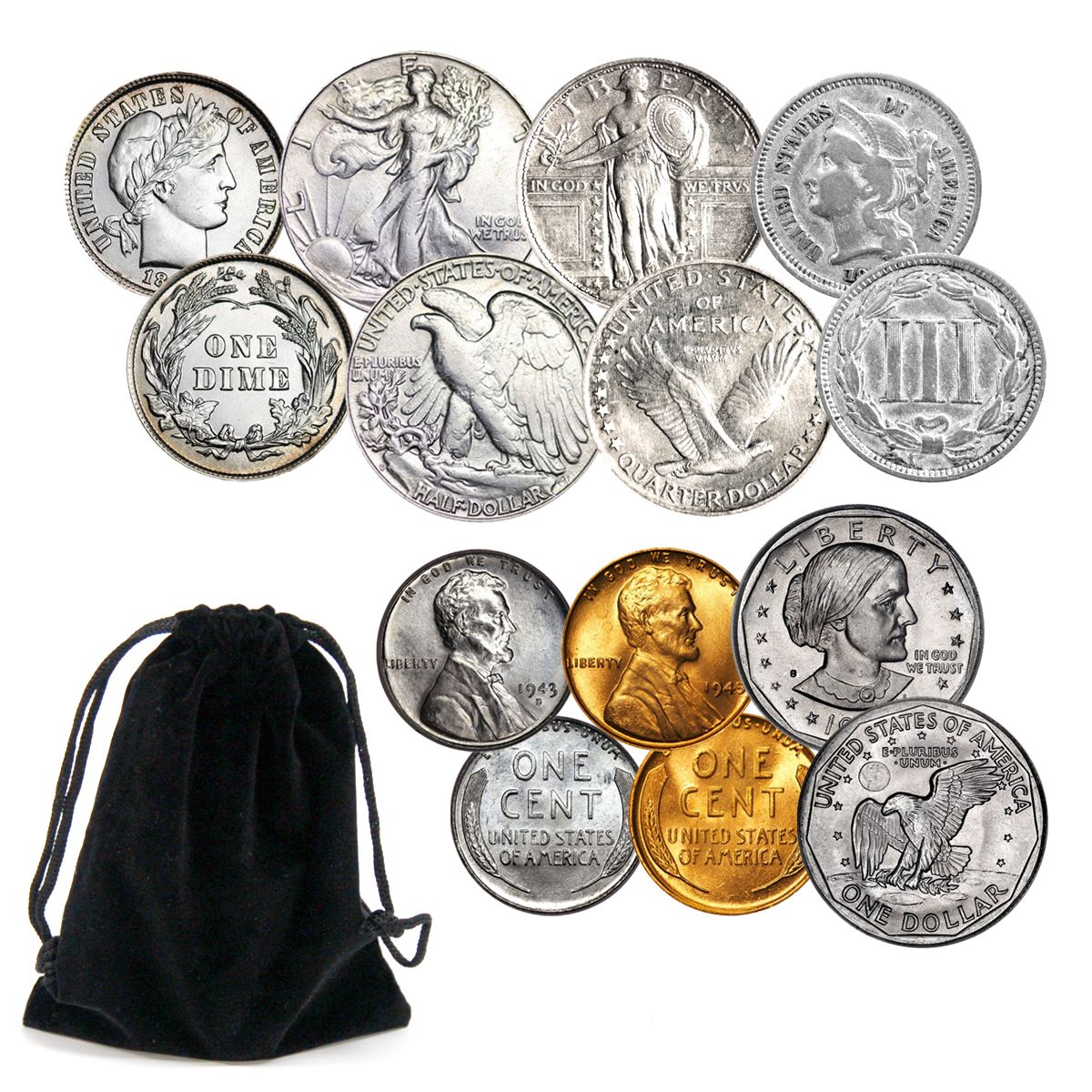Coin Collecting Kit - Includes Rare Coins for Your Coin Collection