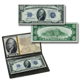 1934 $10 Silver Certificate (BLUE SEAL) - The Patriotic Mint