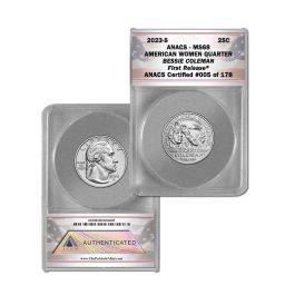 2023 S BESSIE COLEMAN American Women Quarter MS68 (FR)