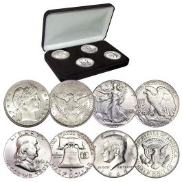 外国 アメリカ銀貨 HALFDOLLAR まとめ 【8枚組】 20th Century Silver Half Dollar Collection - The Patriotic Mint