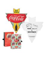1 oz Coca-Cola Colorized Silver 1930's Vintage Sign (OGP/COA)