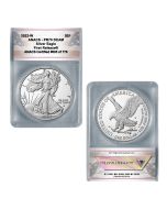  2022-W American Eagle One Ounce Silver Proof Coin PR70 1st Release 