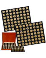 1999-2021 State & National Park Quarter Gold Layered Collection in Wood Display Box