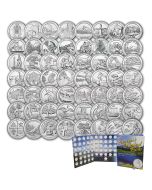 Complete Set Of America The Beautiful Quarters - 56 BU National Parks Quarters